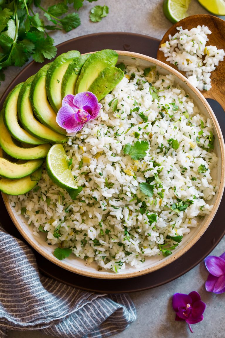 Cilantro Lime Rice Recipe Cooking Classy