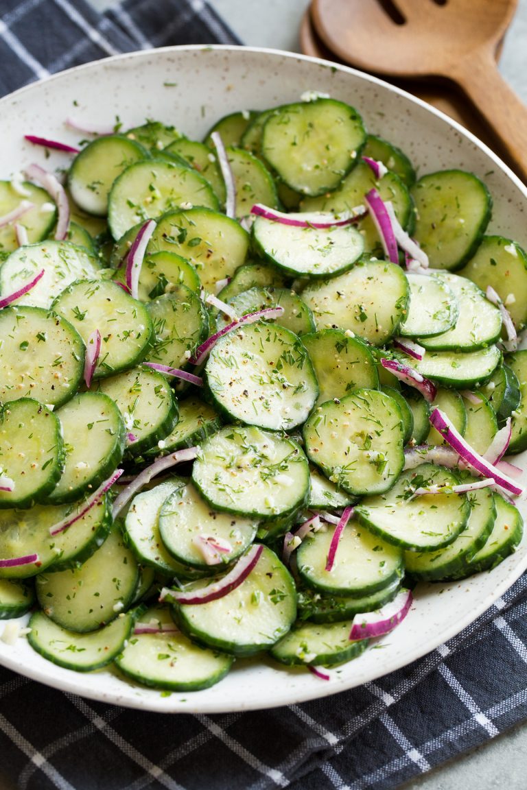 Cucumber Salad Cooking Classy