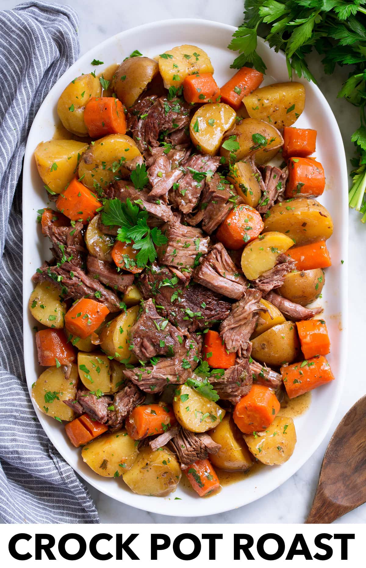 Perfect Slow Cooker Pot Roast Cooking Classy