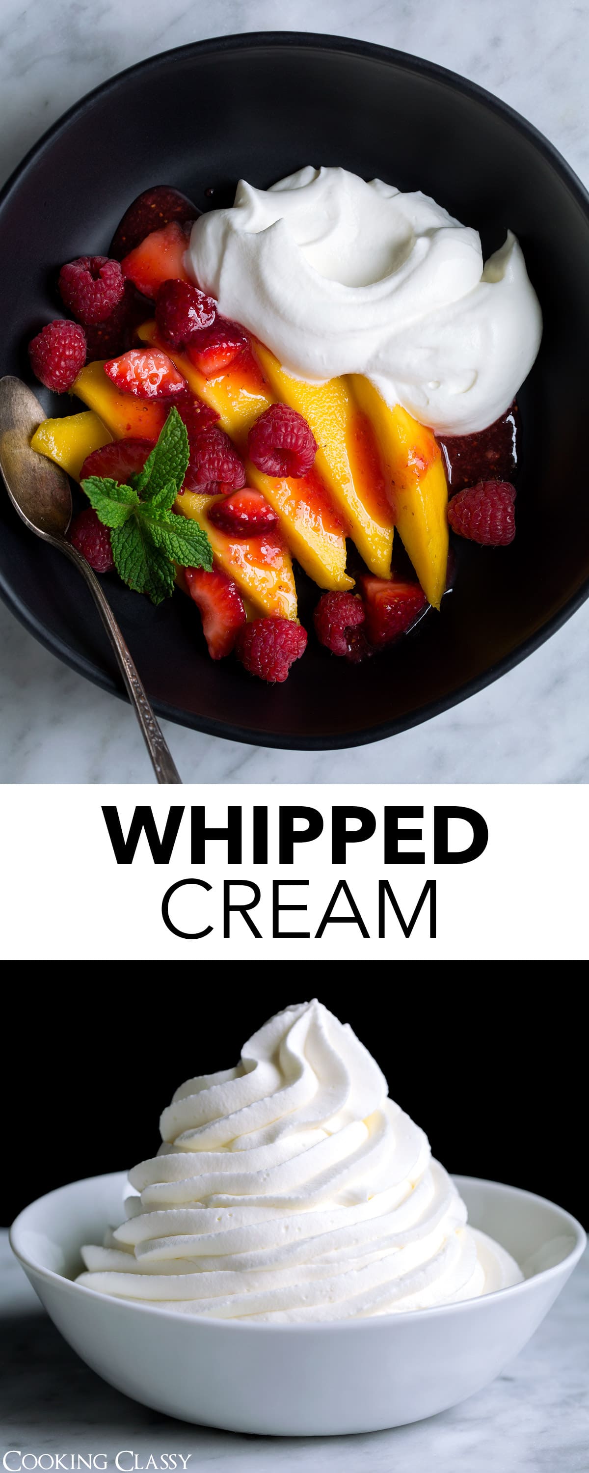 Whipped Cream {and 10 Recipes to Use It!} Cooking Classy