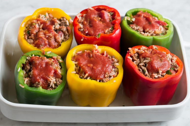 Stuffed Peppers Recipe Cooking Classy