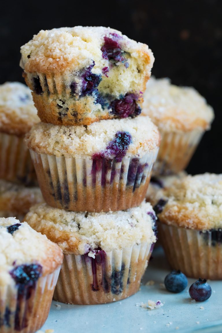 Blueberry Streusel Muffins Recipe - Cooking Classy