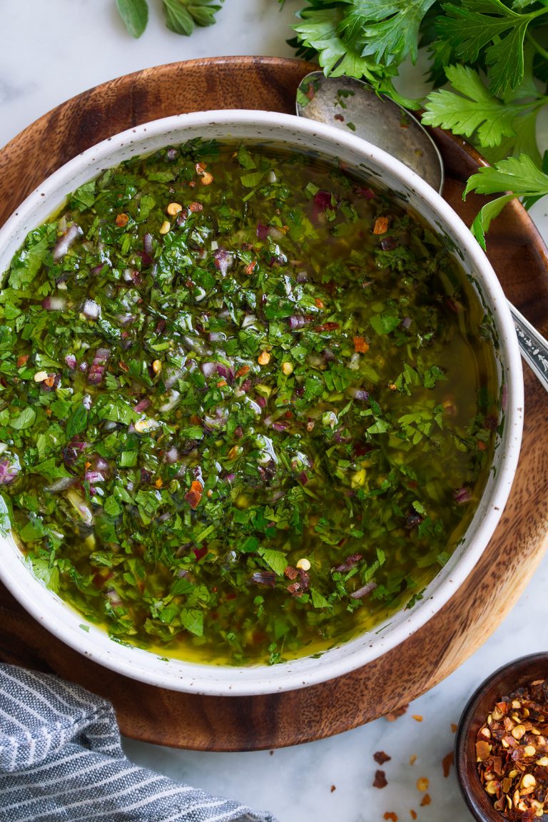 Recette de la sauce Chimichurri {La plus savoureuse!} Following
