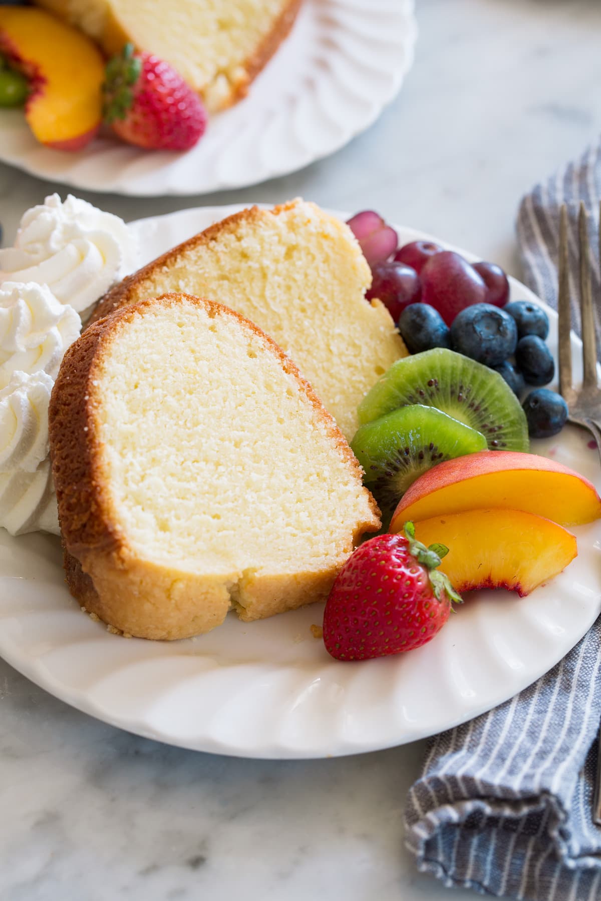 Removable Bottom Tube Pan Pound Cake, Recipe