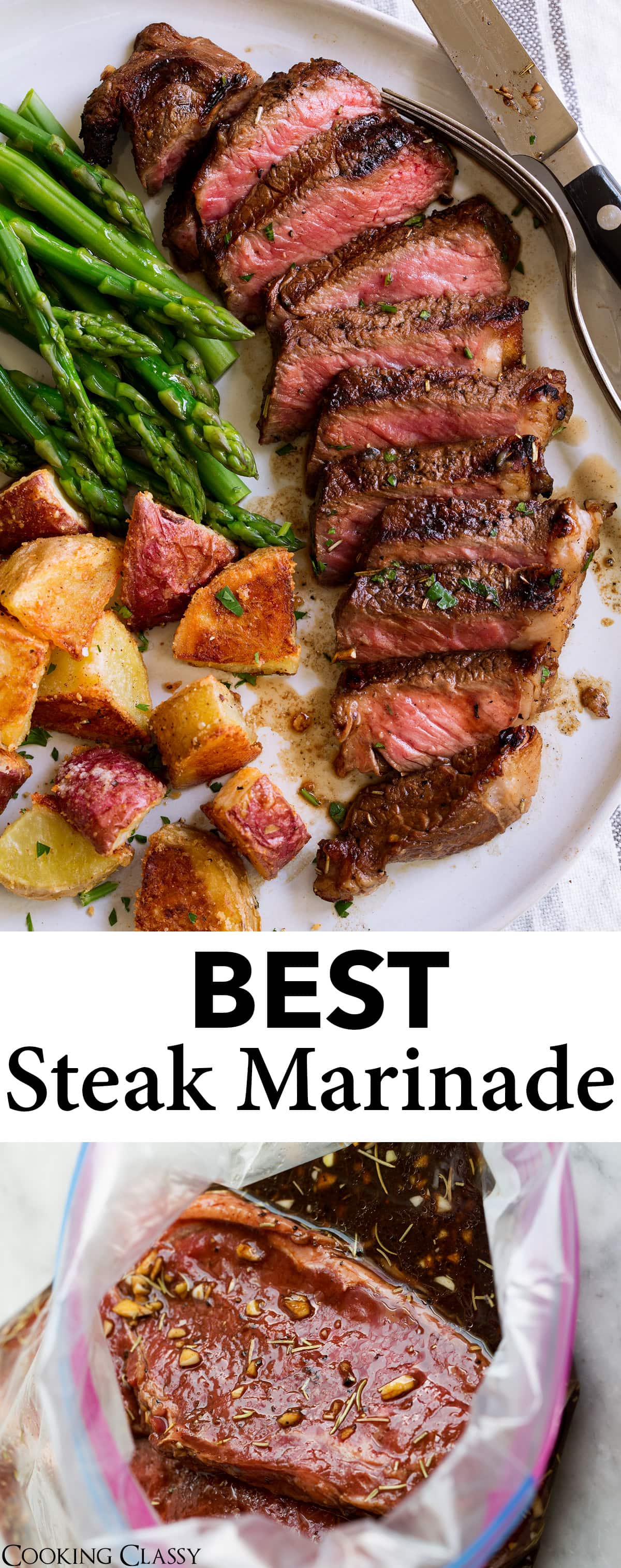 Best Steak Marinade {Easy and So Flavorful!} - Cooking Classy