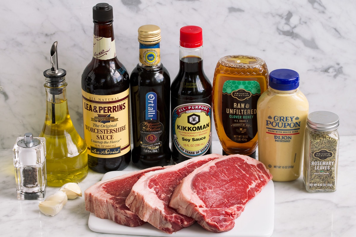 Steak marinade ingredients