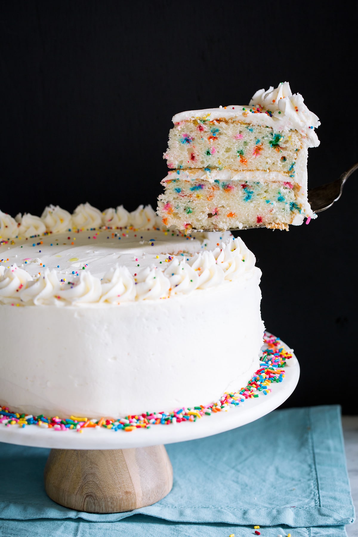Confetti Layer Cake Recipe  Video  Sallys Baking Addiction