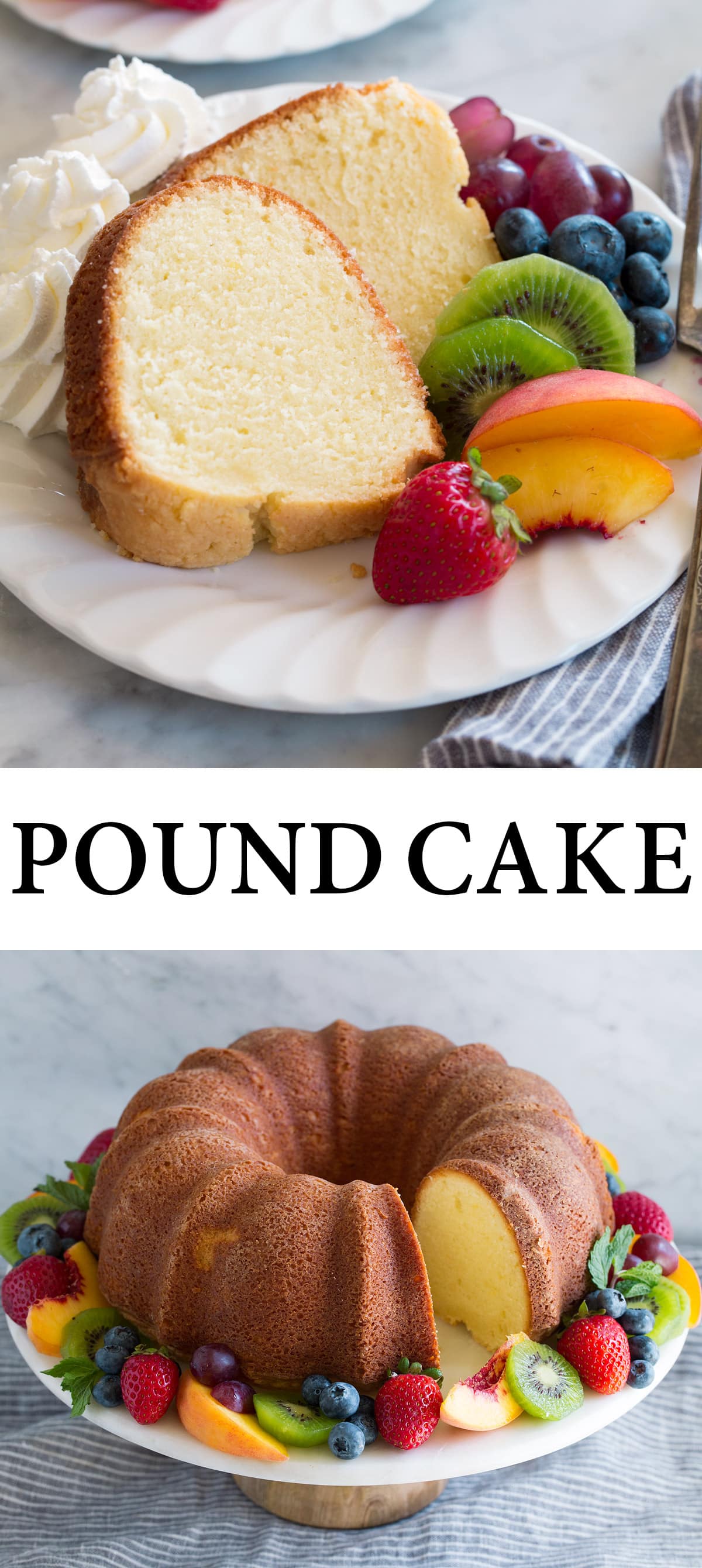 Best Pound Cake Recipe {with Topping Ideas} Cooking Classy