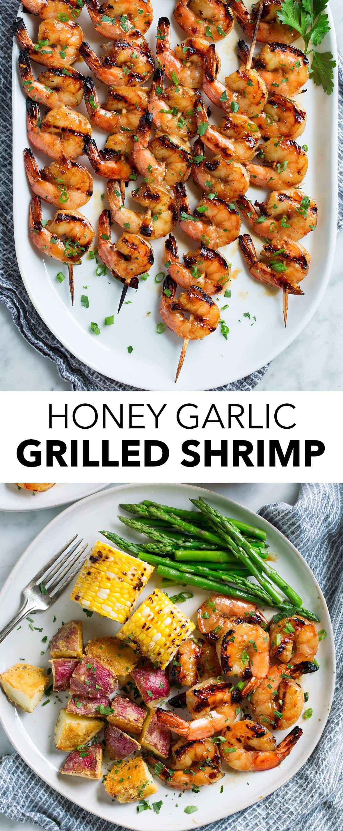 Grilled Shrimp {with Honey Garlic Marinade} Cooking Classy
