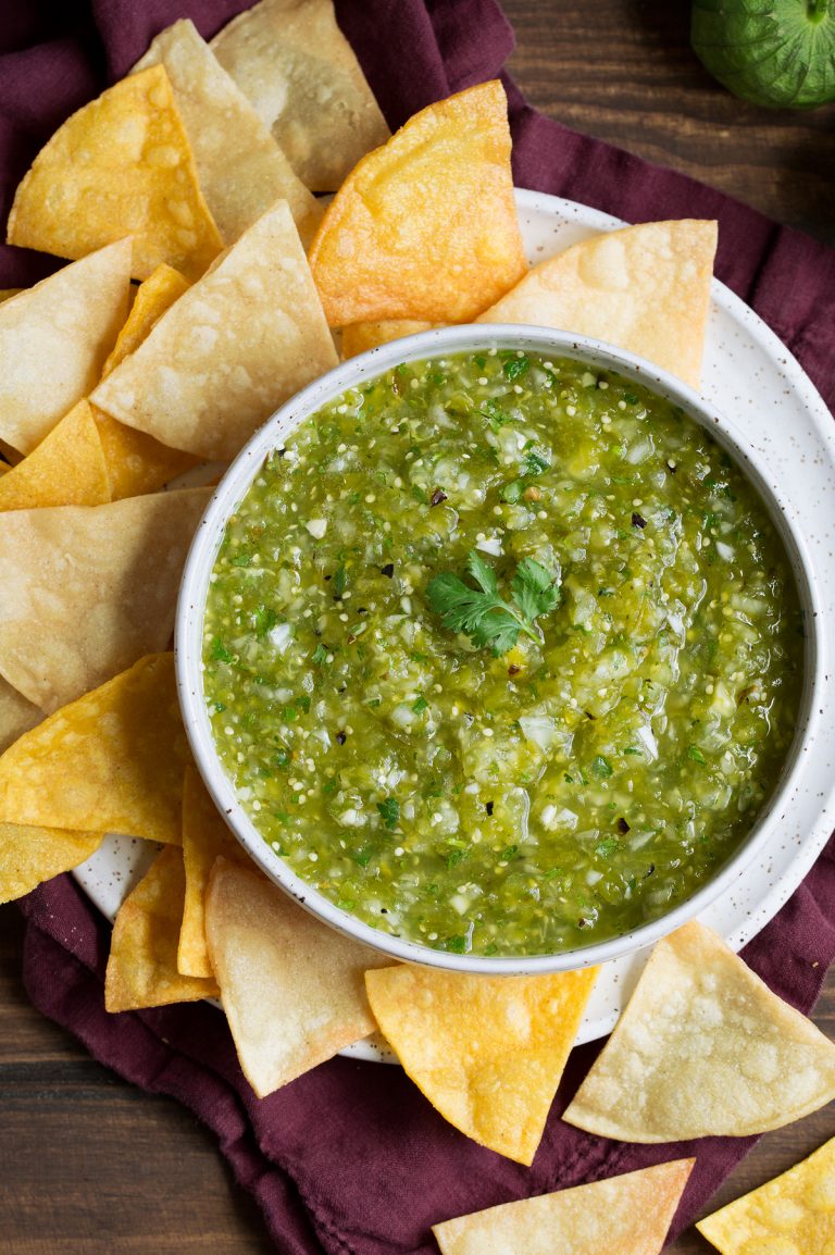 Salsa Verde Recipe {Green Salsa} Cooking Classy