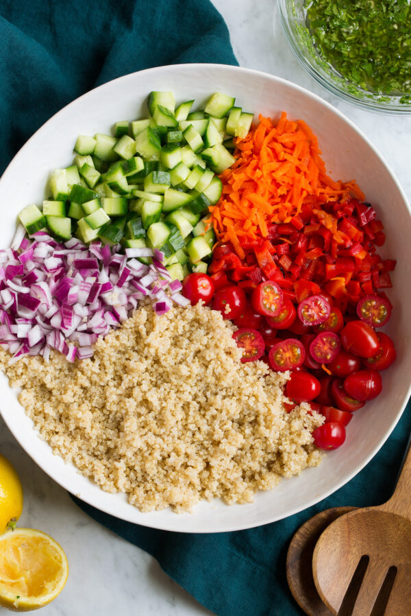 Quinoa Salad Cooking Classy