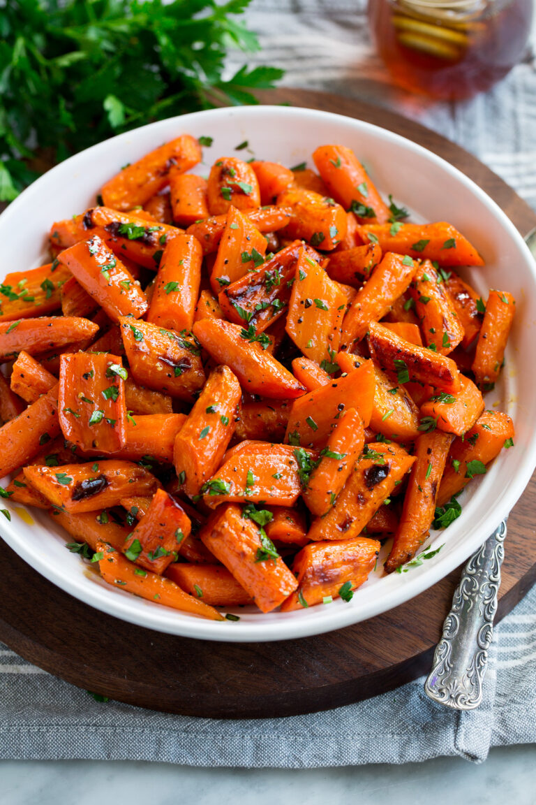 Roasted Carrots Recipe {with Honey and Vinegar} Cooking Classy