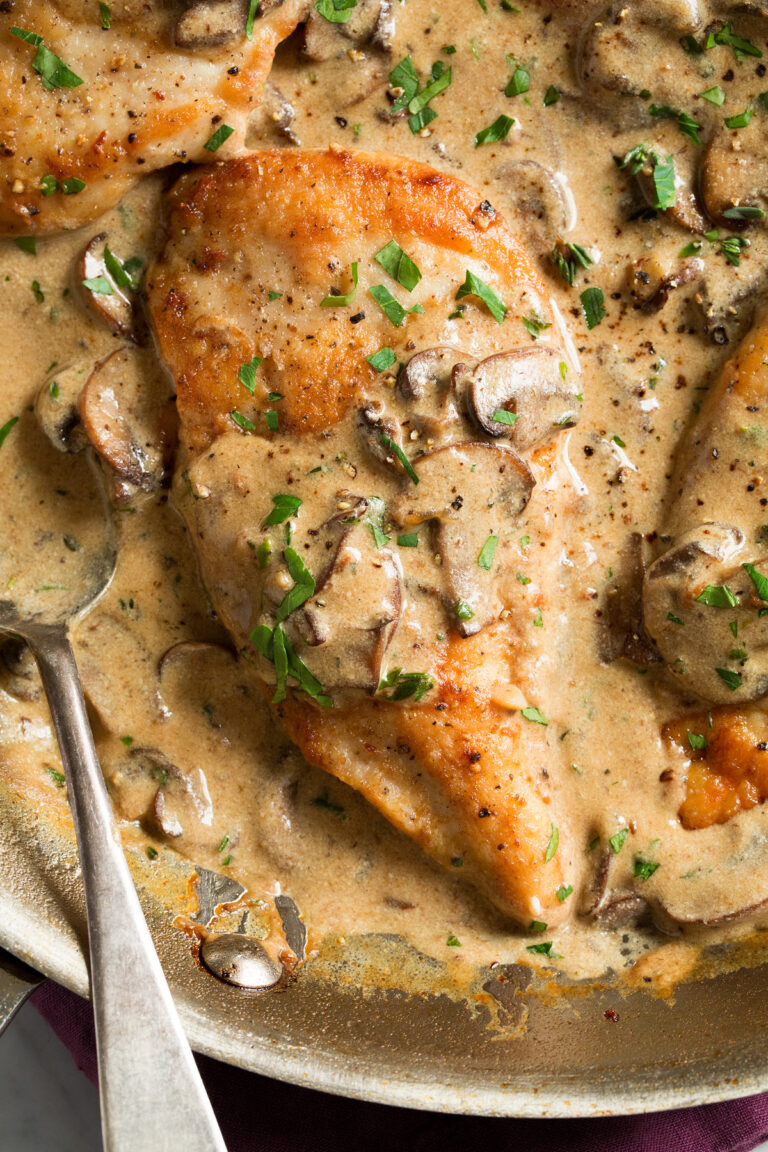 Chicken marsala recipe with creamy marsala sauce cooking classy