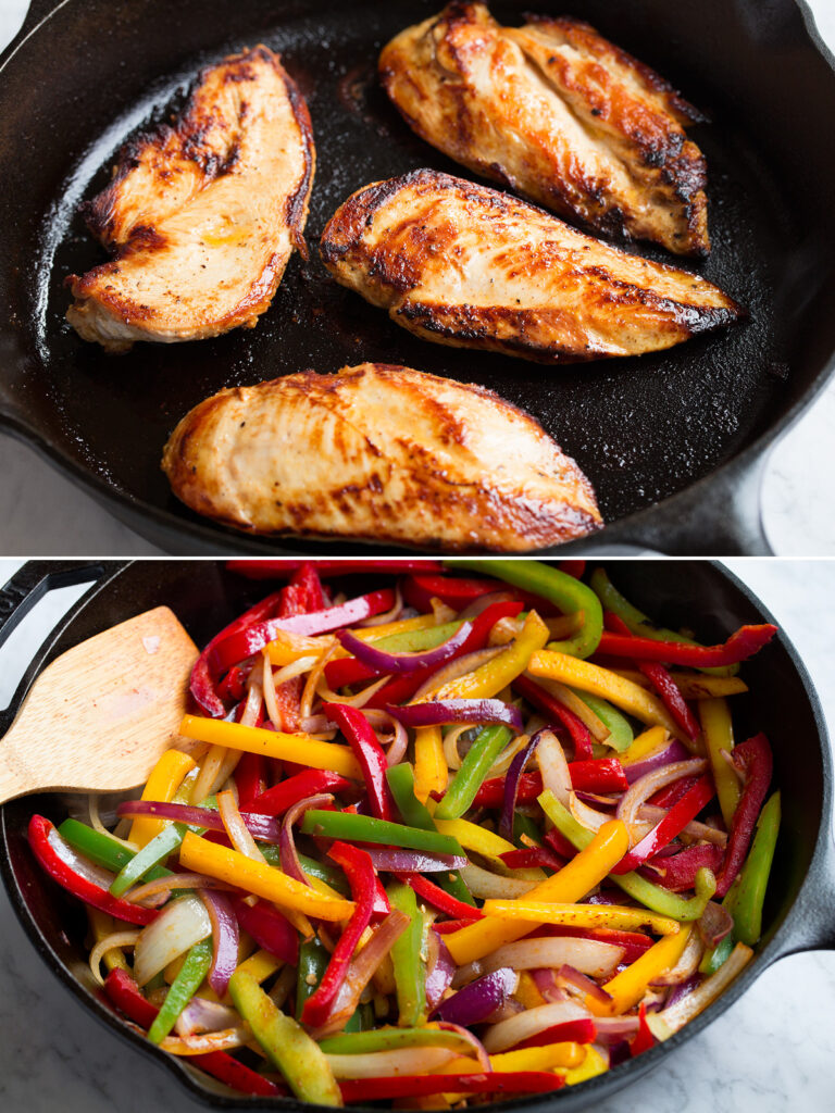 Chicken Fajitas Cooking Classy