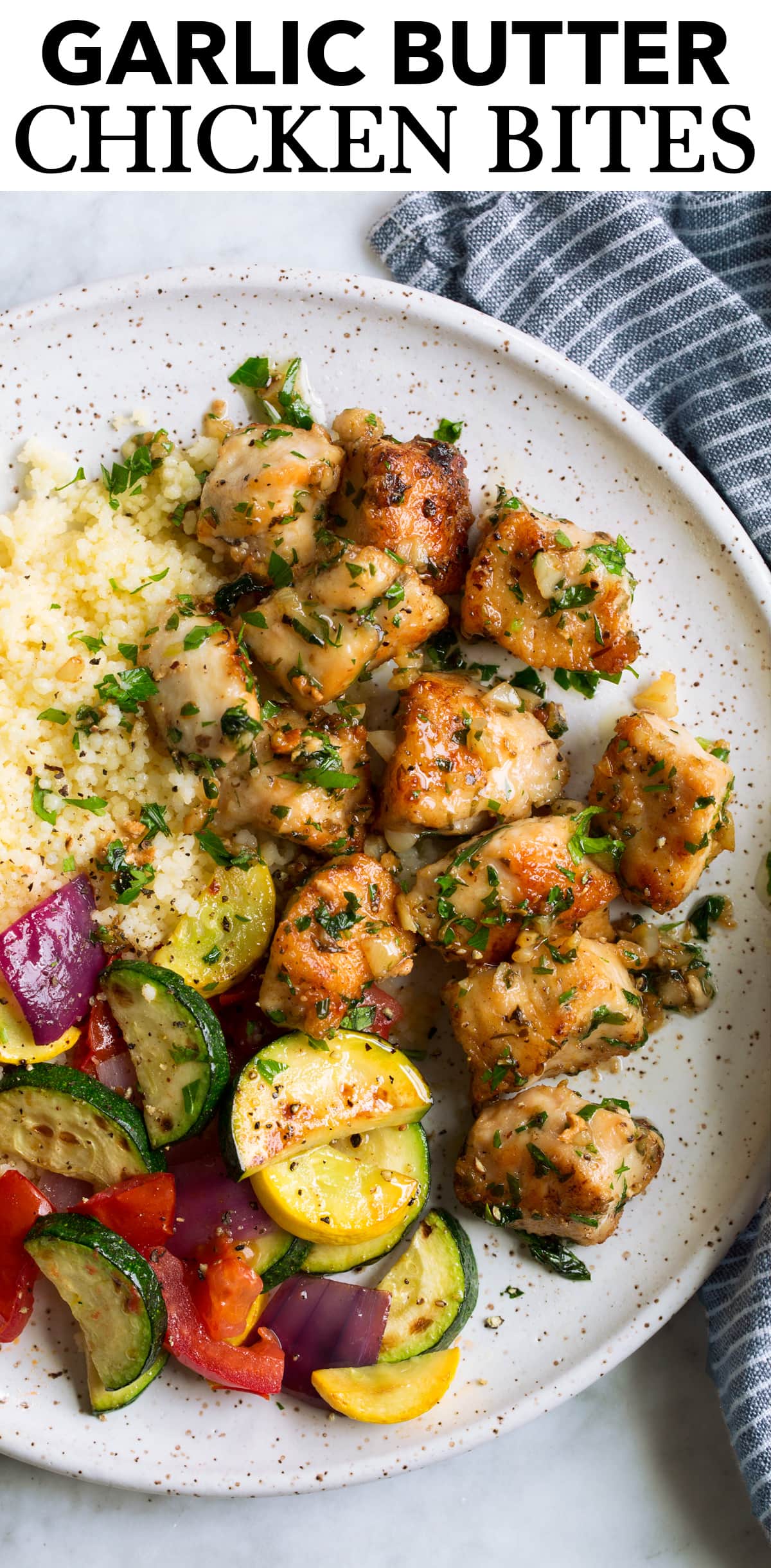 Garlic Butter Chicken Bites (15Minute Recipe!) Cooking Classy