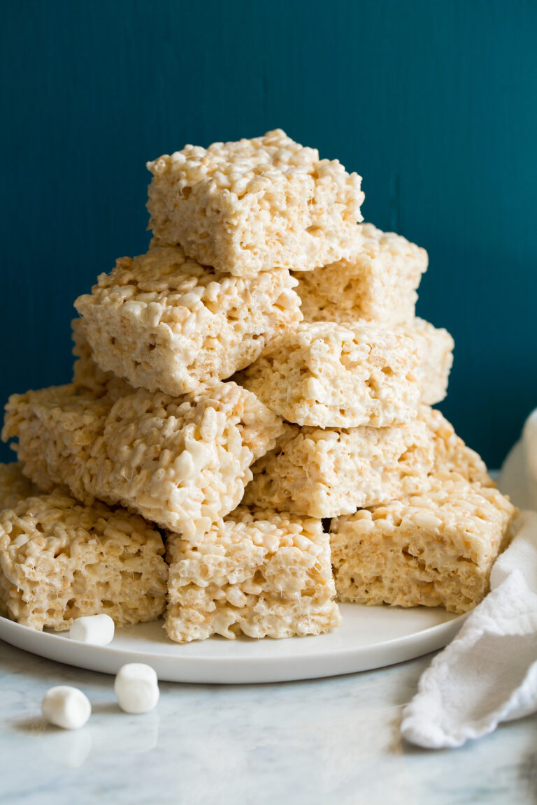 Rice Krispie Treats {Best Ever!} - Cooking Classy