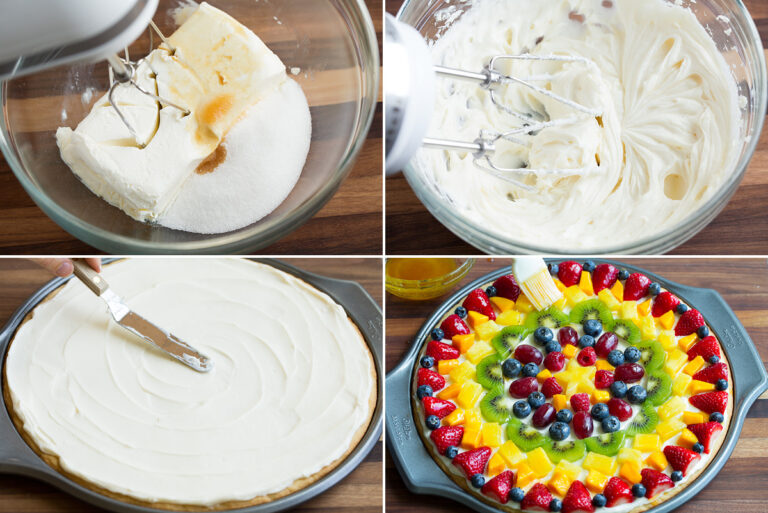 Fruit Pizza (with Cream Cheese Frosting) Cooking Classy