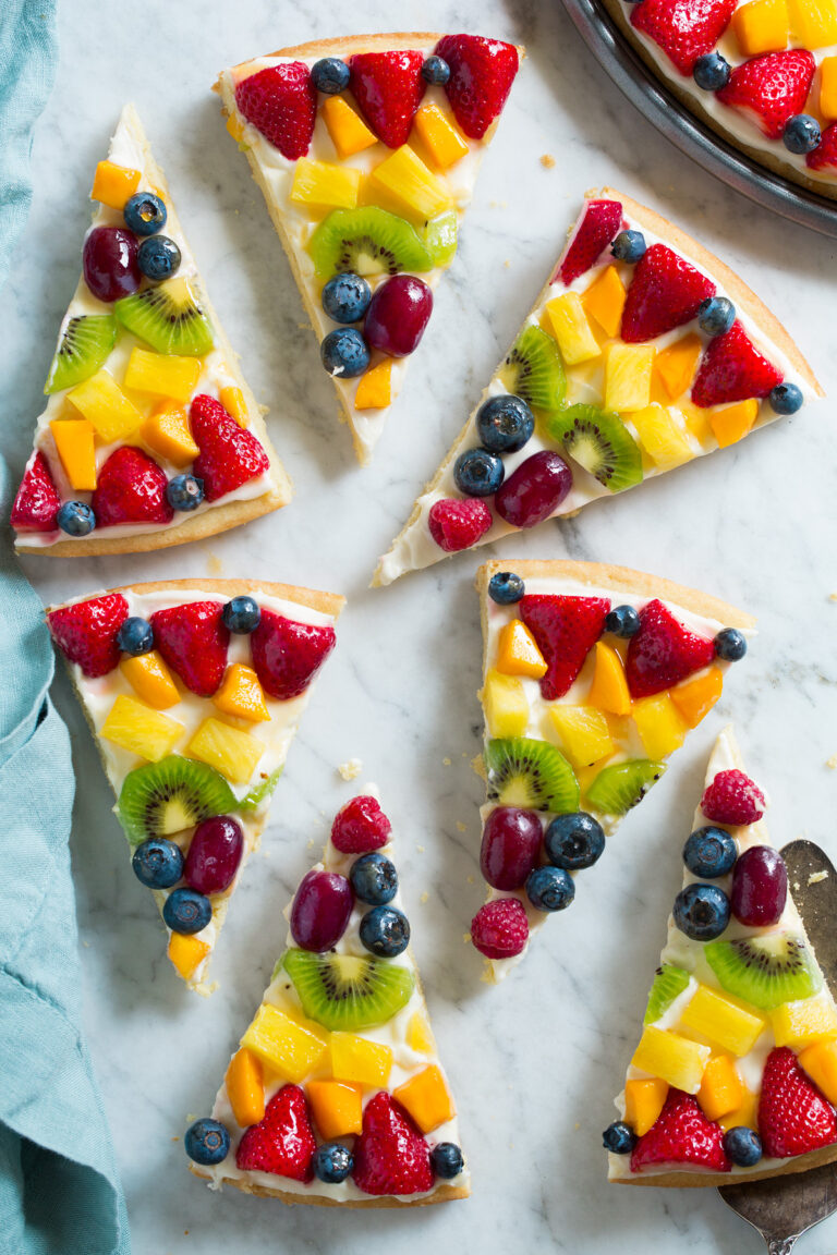 Fruit Pizza (with Cream Cheese Frosting) - Cooking Classy