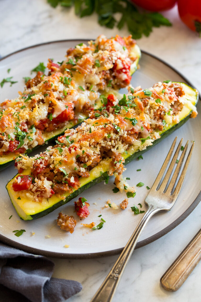 Zucchini Boats (Plus 5 More Zucchini Boat Recipes) Cooking Classy
