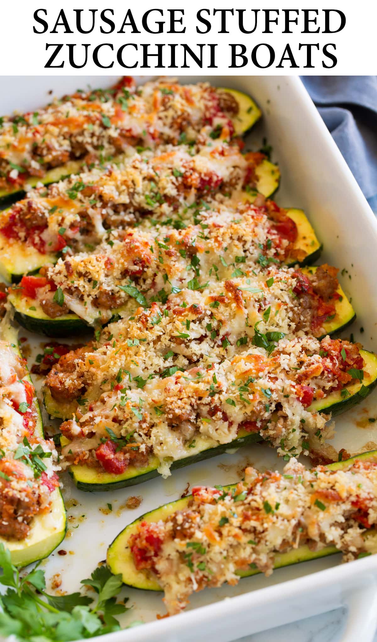 Zucchini Boats (Plus 5 More Zucchini Boat Recipes) Cooking Classy