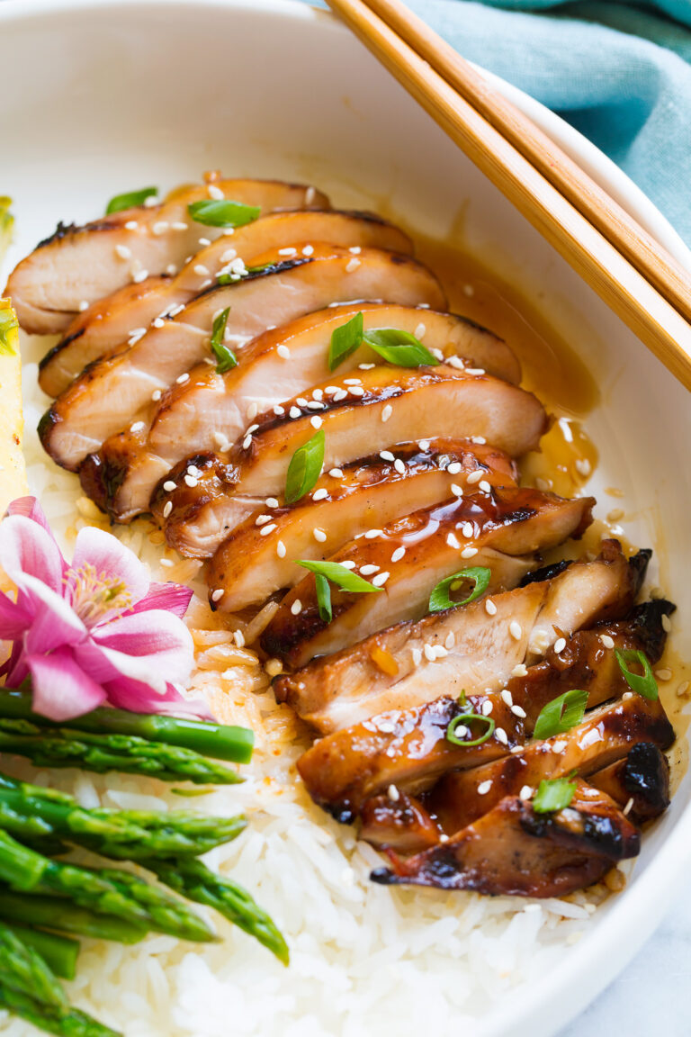 Marinated Grilled Teriyaki Chicken - Cooking Classy