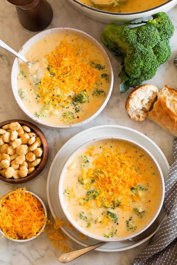 Broccoli Cheese Soup Recipe Cooking Classy