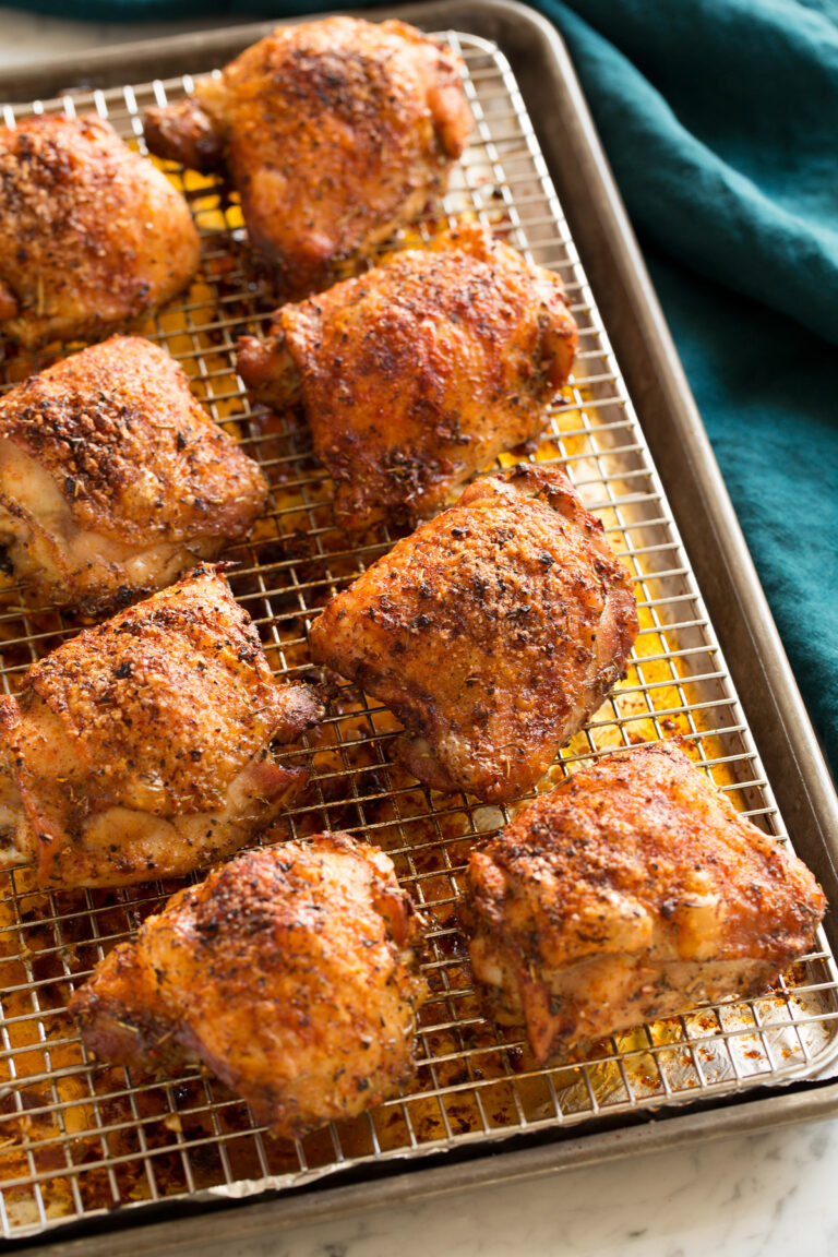 Baked Chicken Thighs - Cooking Classy