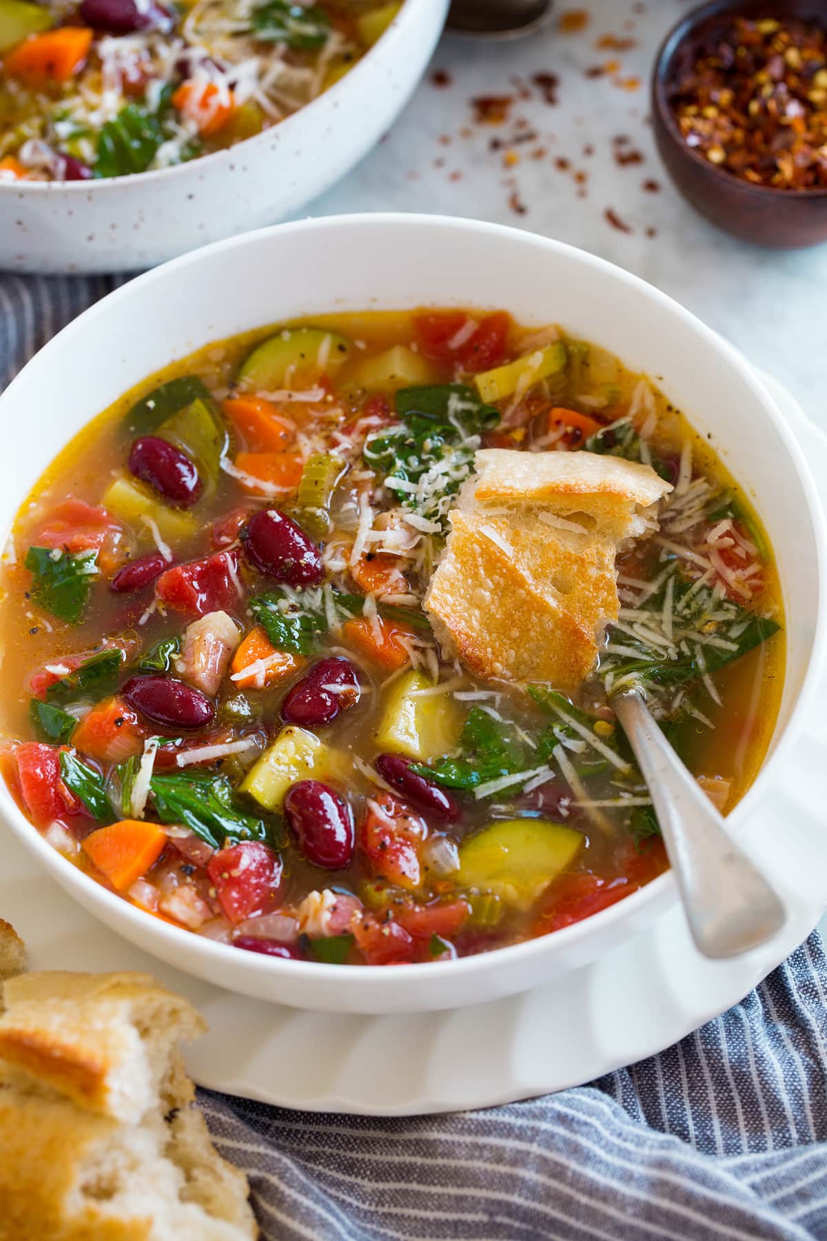 Easy Minestrone Soup Recipe - Cooking Classy