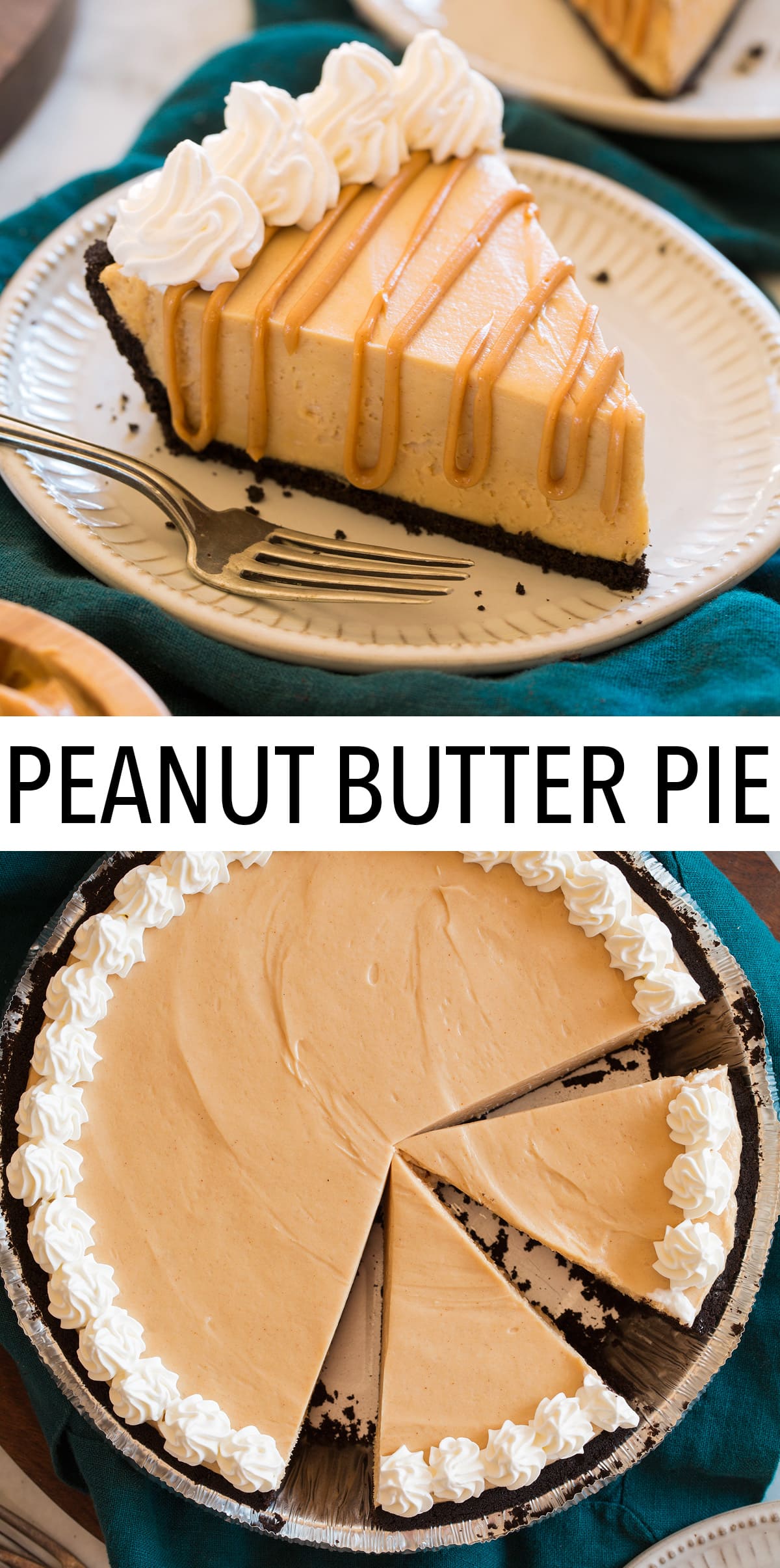 Peanut Butter Pie {5 Ingredients!} Cooking Classy