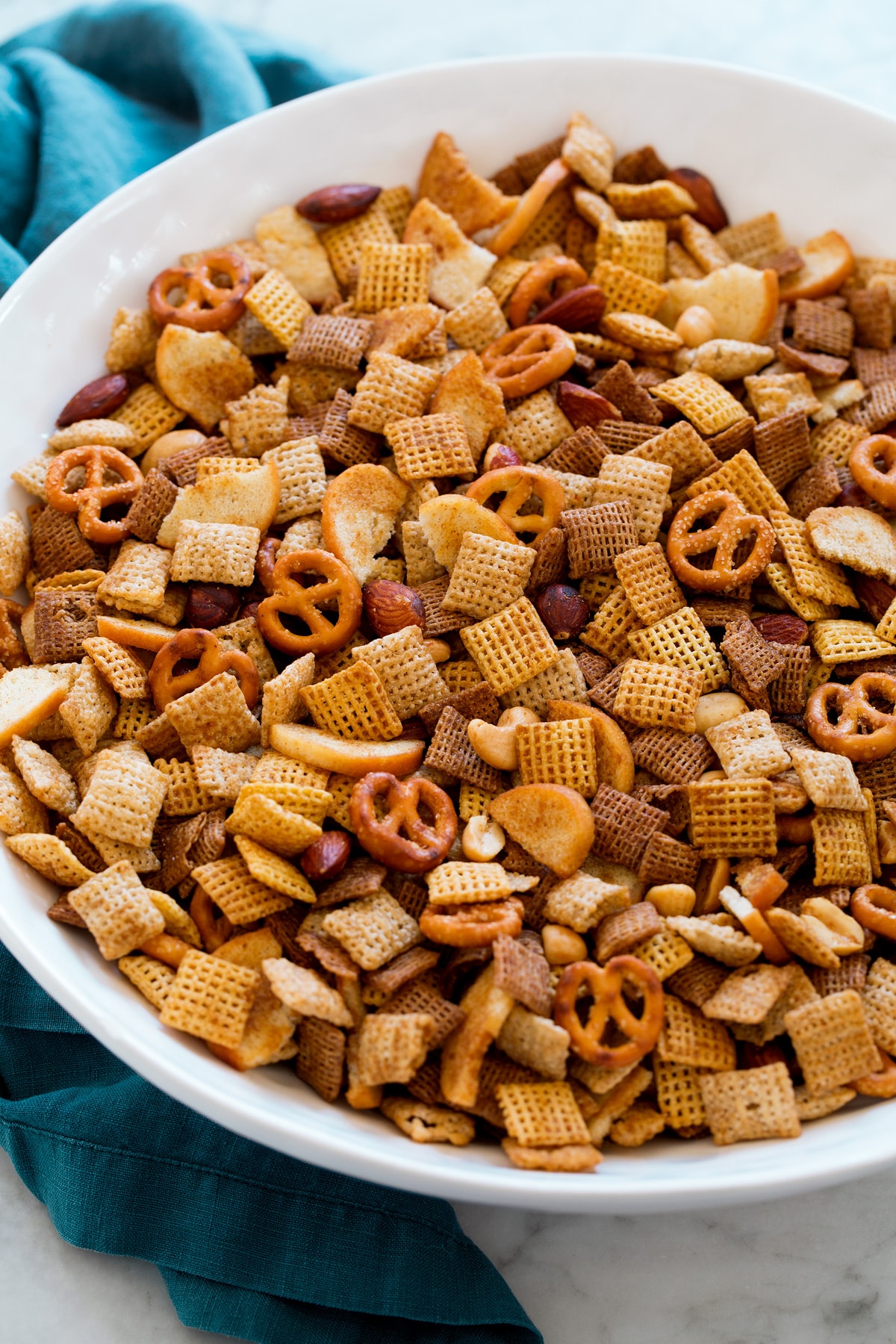 Chex Mix (Oven, Microwave, Slow Cooker) Cooking Classy