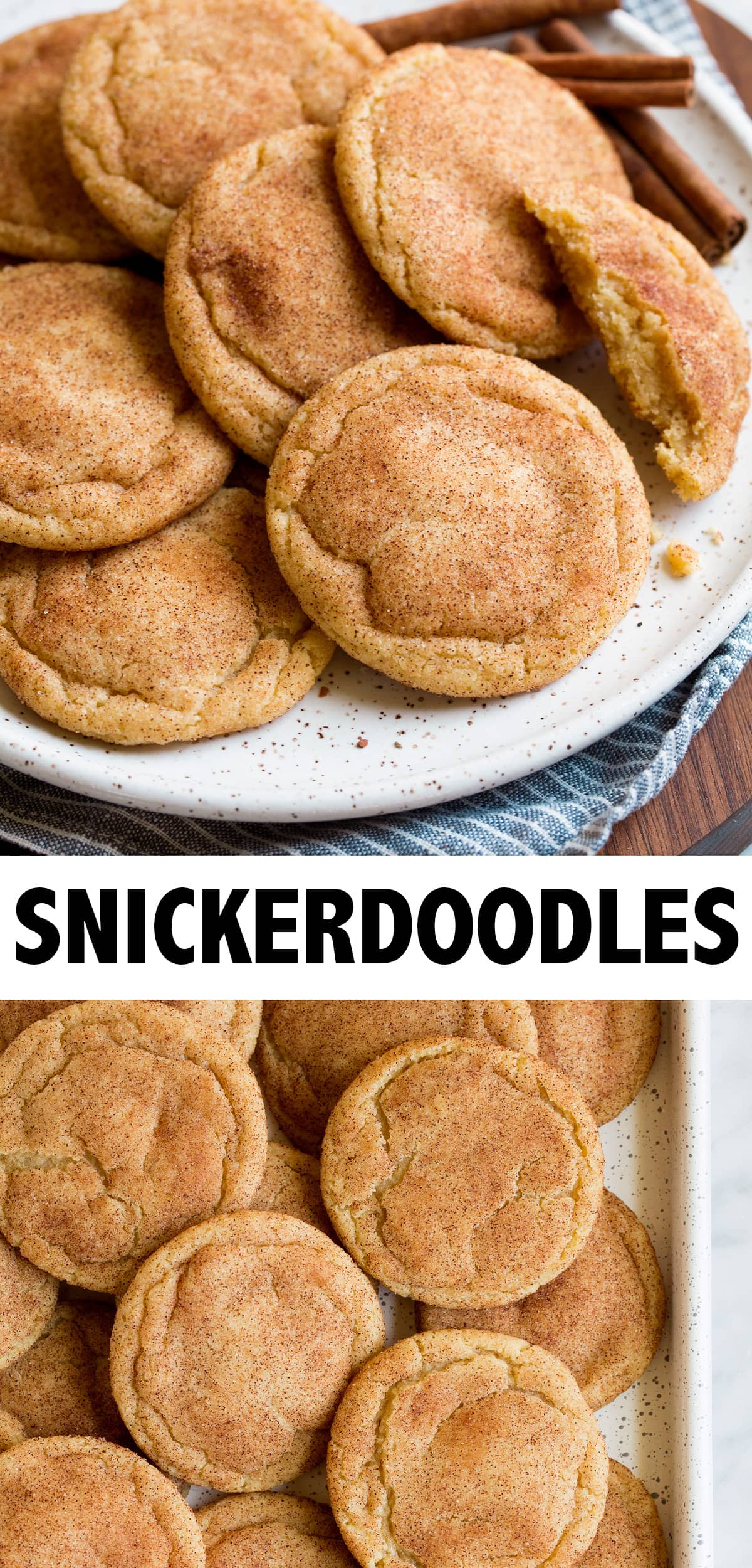 Snickerdoodle Cookies Recipe {Soft and Chewy!} Cooking Classy