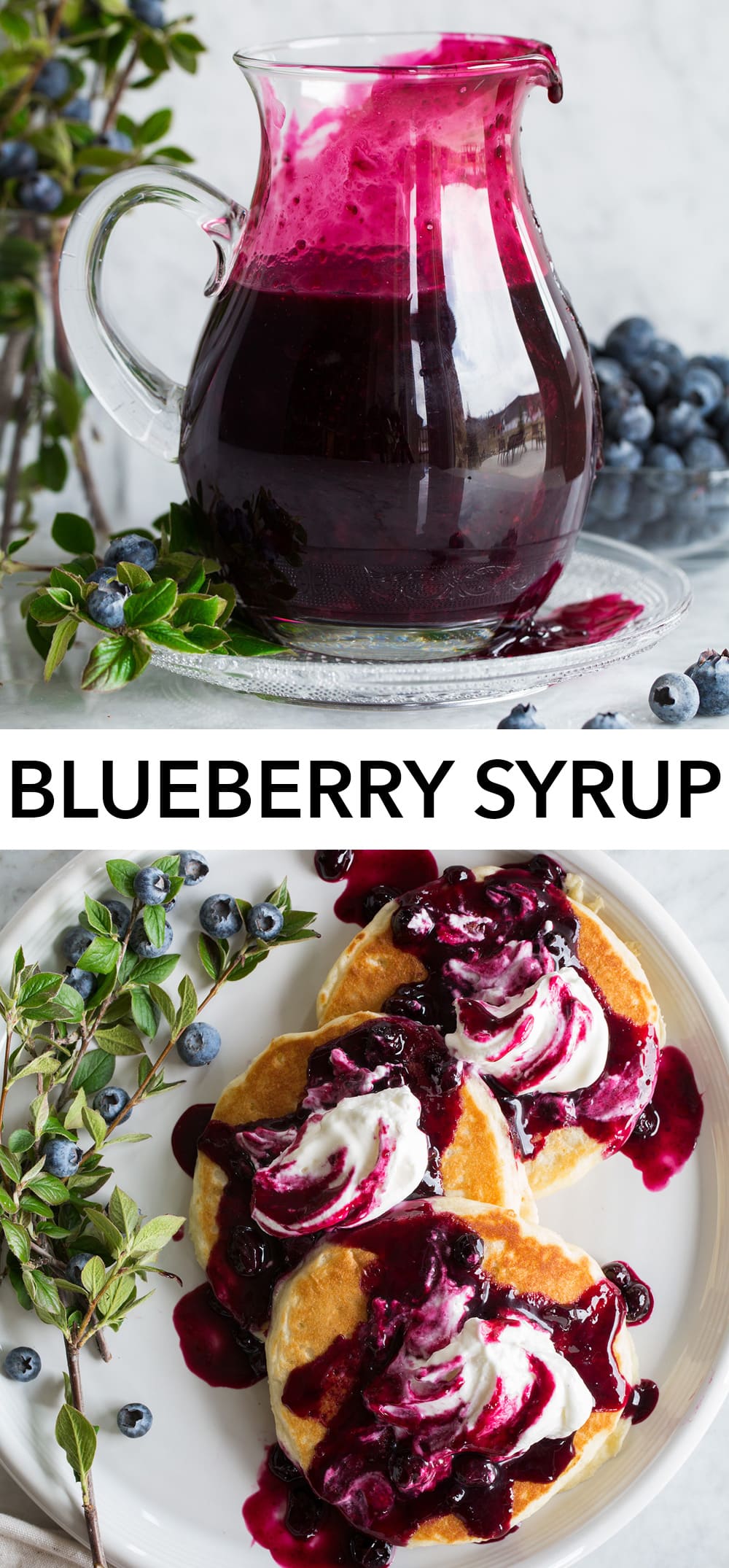 How to Make Blueberry Syrup Cooking Classy