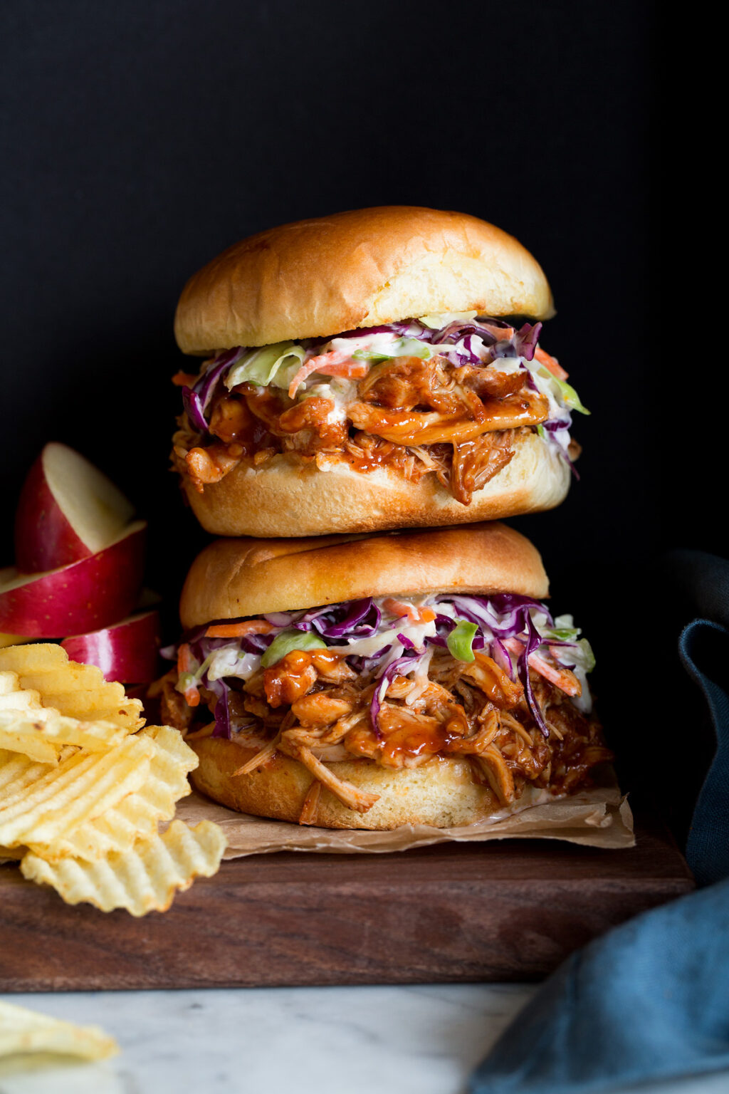 Crockpot BBQ Chicken Pulled Chicken Cooking Classy