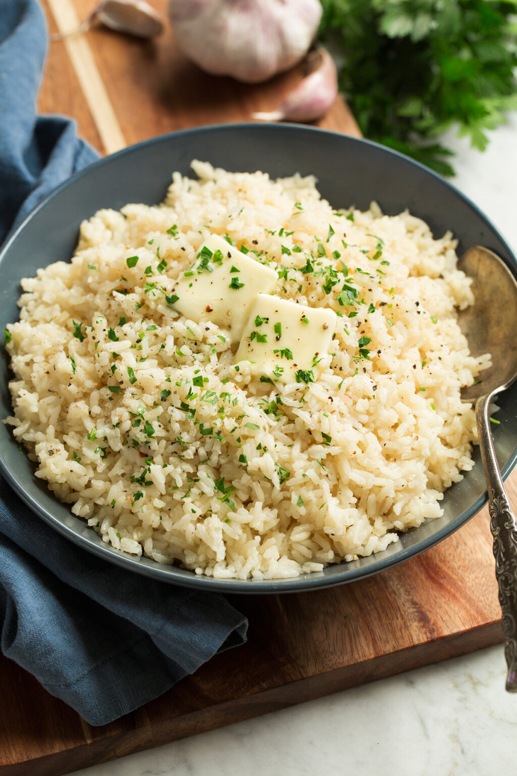 Garlic Butter Rice Recipe Cooking Classy