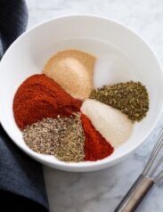 Photo: Cajun spices shown before mixing.