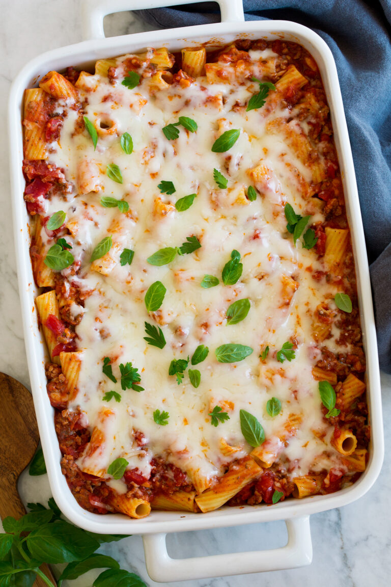 Baked Rigatoni Pasta Recipe Cooking Classy