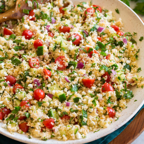 Couscous Salad With Tomatoes And Feta - A Southern Soul