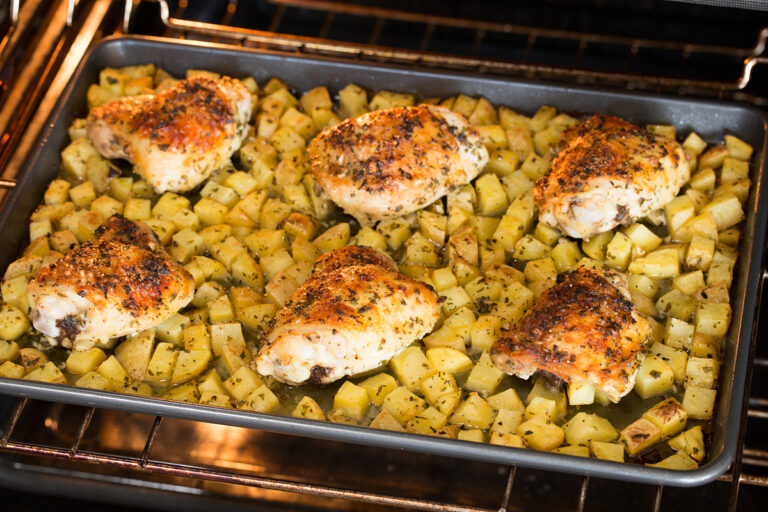 Baked Lemon Chicken and Potatoes Recipe Cooking Classy