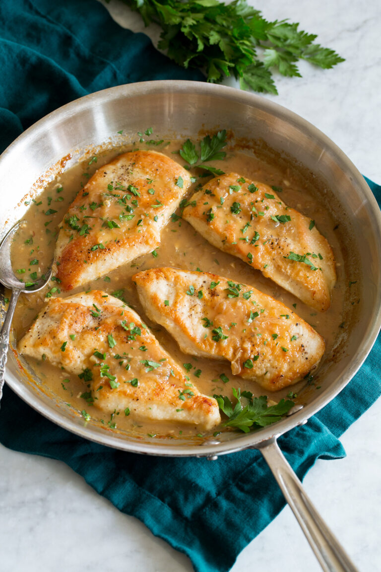 Chicken in White Wine Sauce Cooking Classy