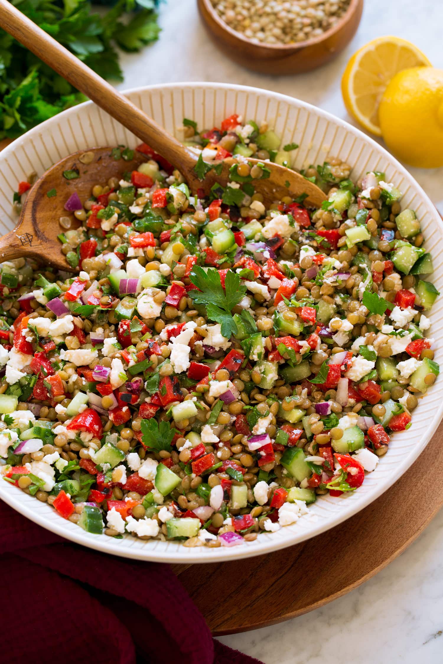 Lentil Salad - Cooking Classy