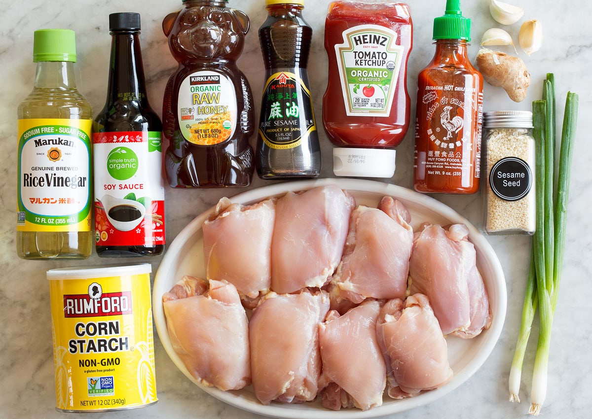 Slow Cooker Chicken Thighs ingredients