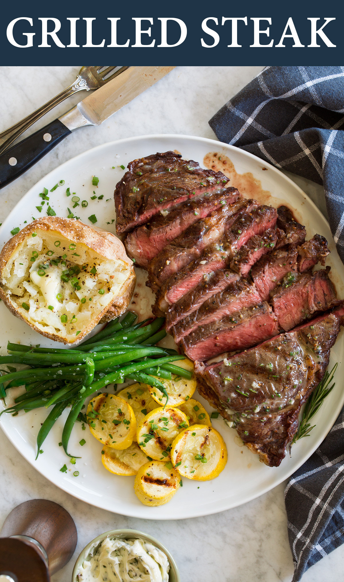 Steak House-Style Grilled Steak
