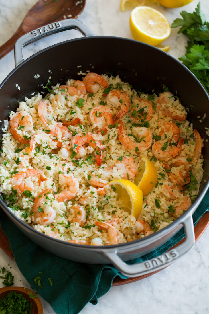 Shrimp and Rice Recipe {One Pot} - Cooking Classy
