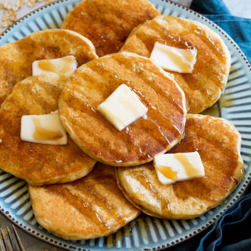Oat Flour Pancakes Cooking Classy