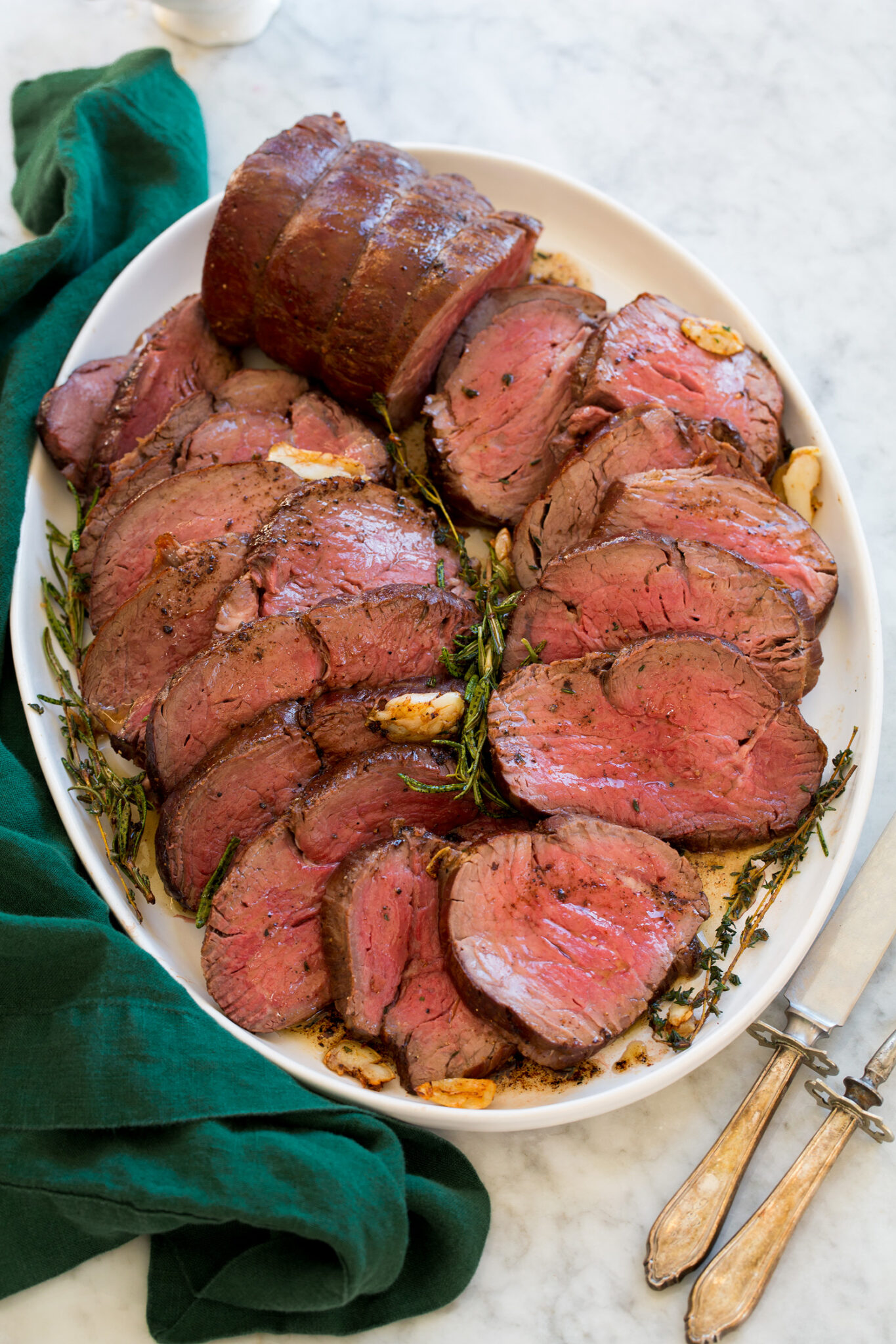 Beef Tenderloin (with Garlic Butter Sauce) Cooking Classy