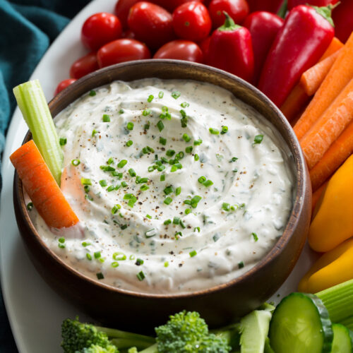 Homemade Ranch Dip Cooking Classy