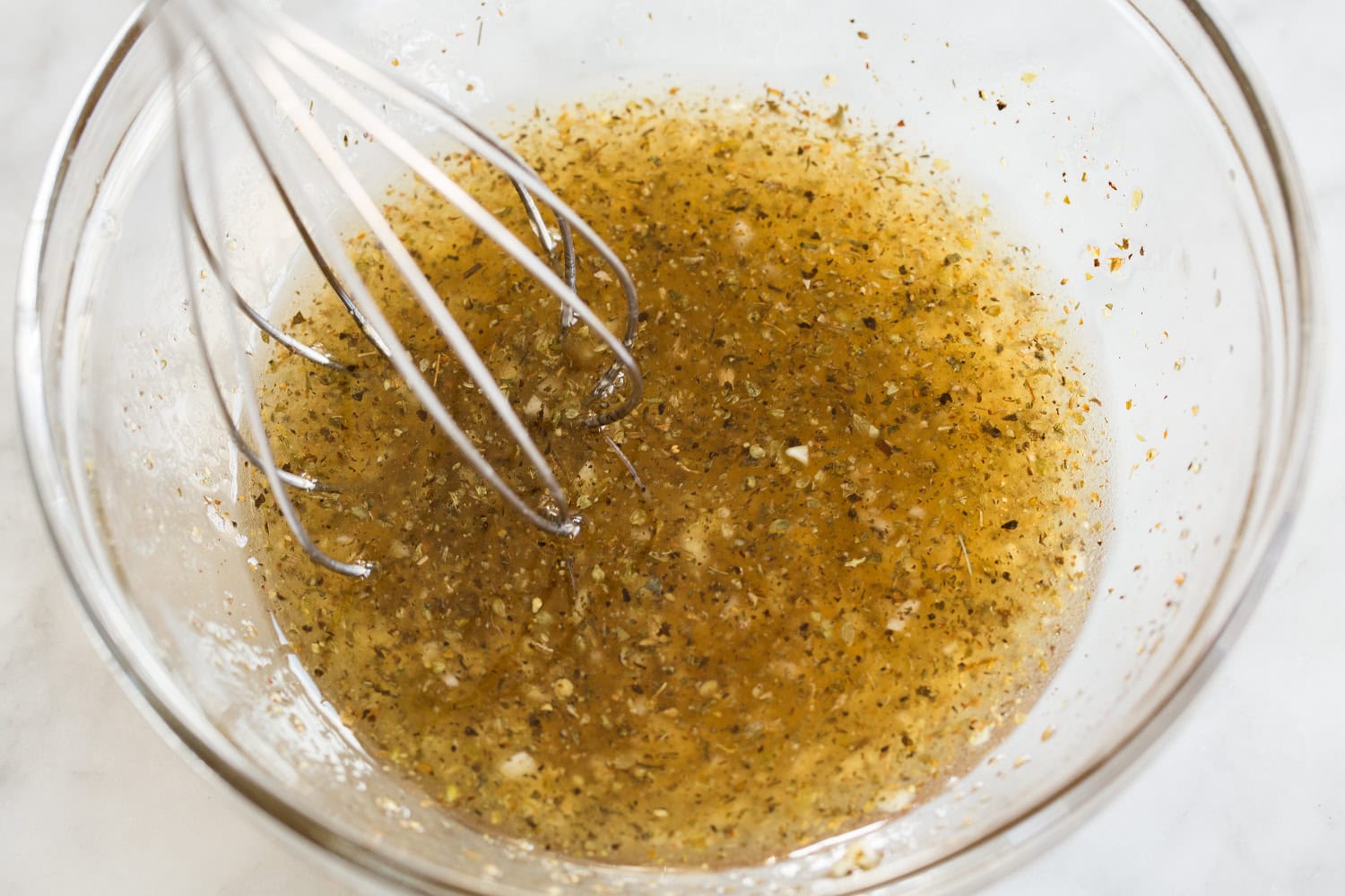 Marinade for grilled chicken breasts.