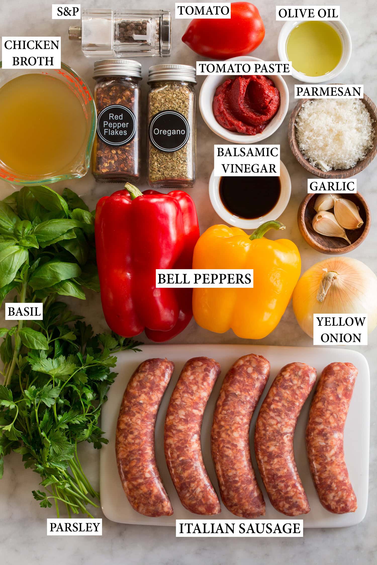 Sausage and Peppers - 97