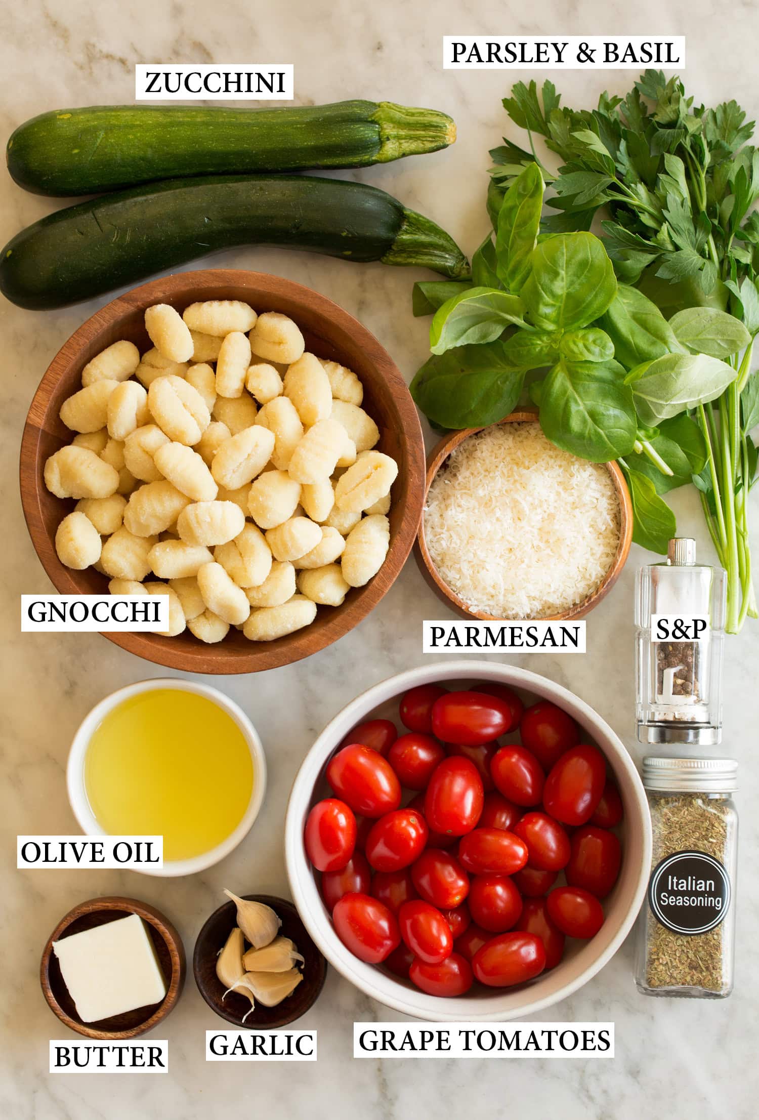 Sheet Pan Gnocchi with Zucchini and Tomatoes - 50
