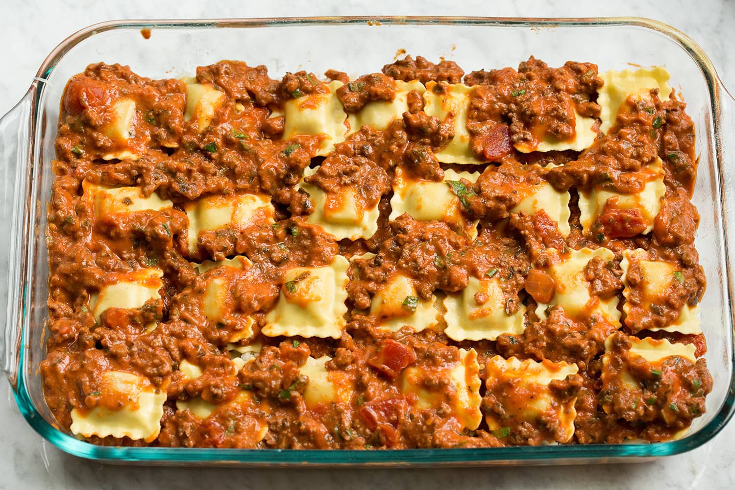 trečias jautienos padažo sluoksnis